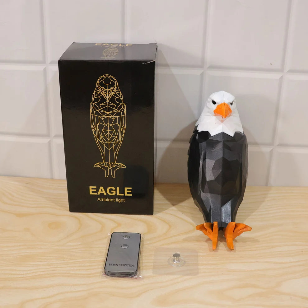 Eagle Shaped LED Ambient Wall Light with Remote and Magnetic Holder