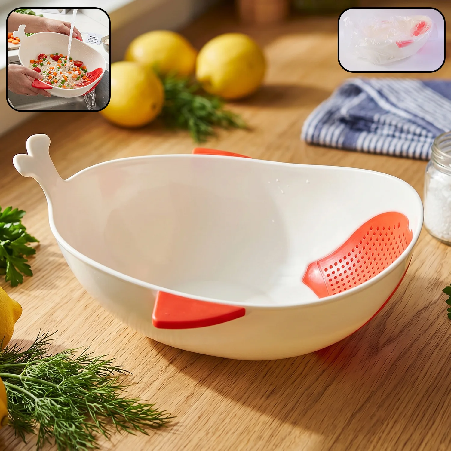 Rice Washing Bowl - Image 2